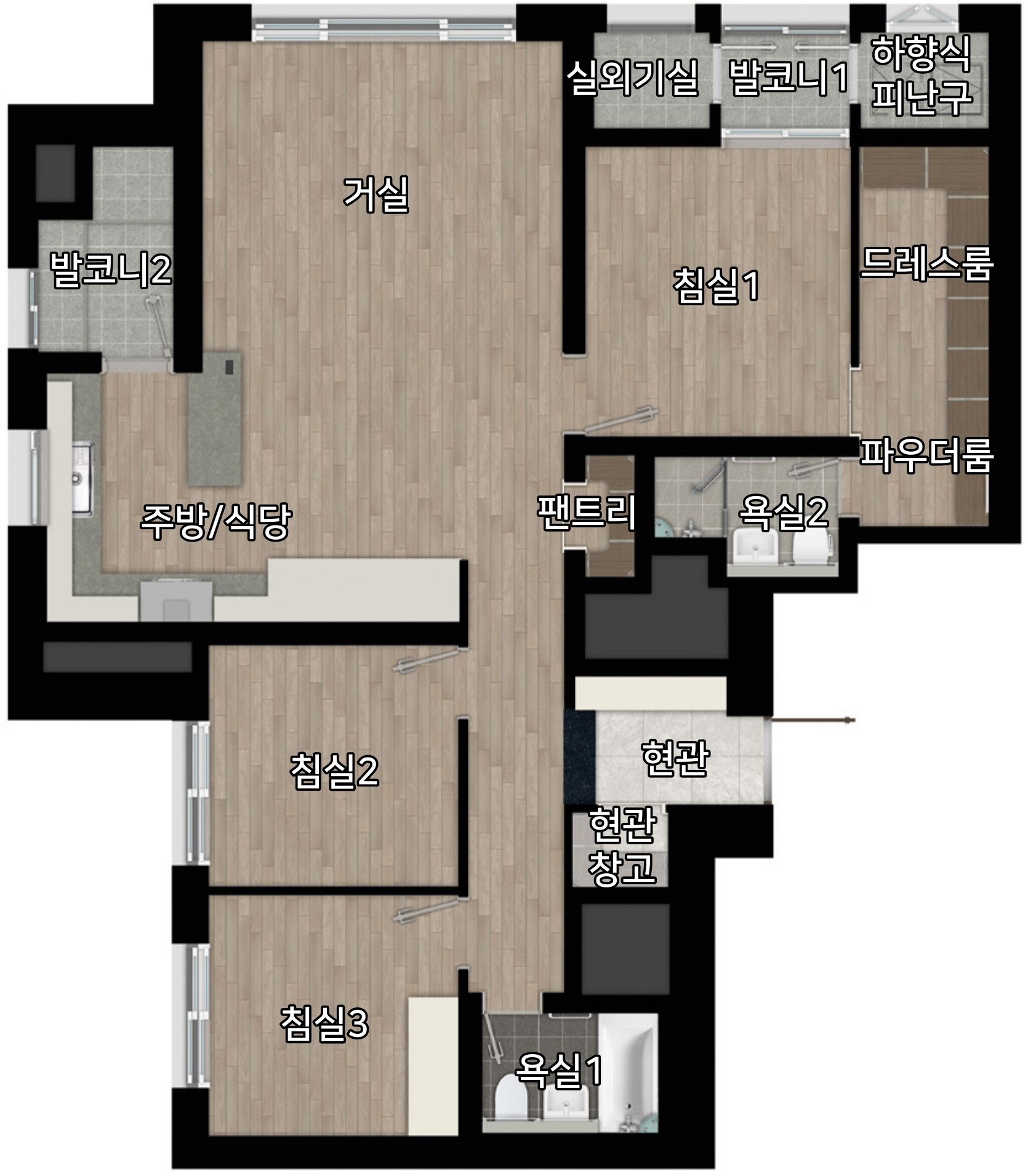 84제곱미터 B타입 이미지 2